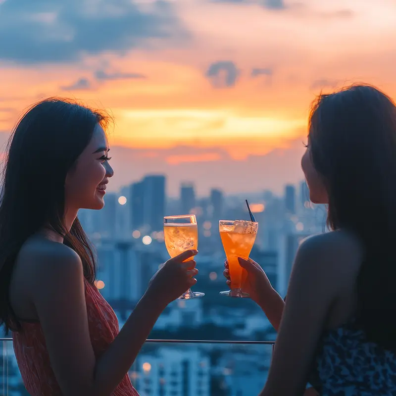bespoke travel – women girl trips - hens night - birthday trip – VIP nightlife experiences - curated nightlife experiences - private nightlife concierge - Ho Chi Minh City – Elysian Escapades