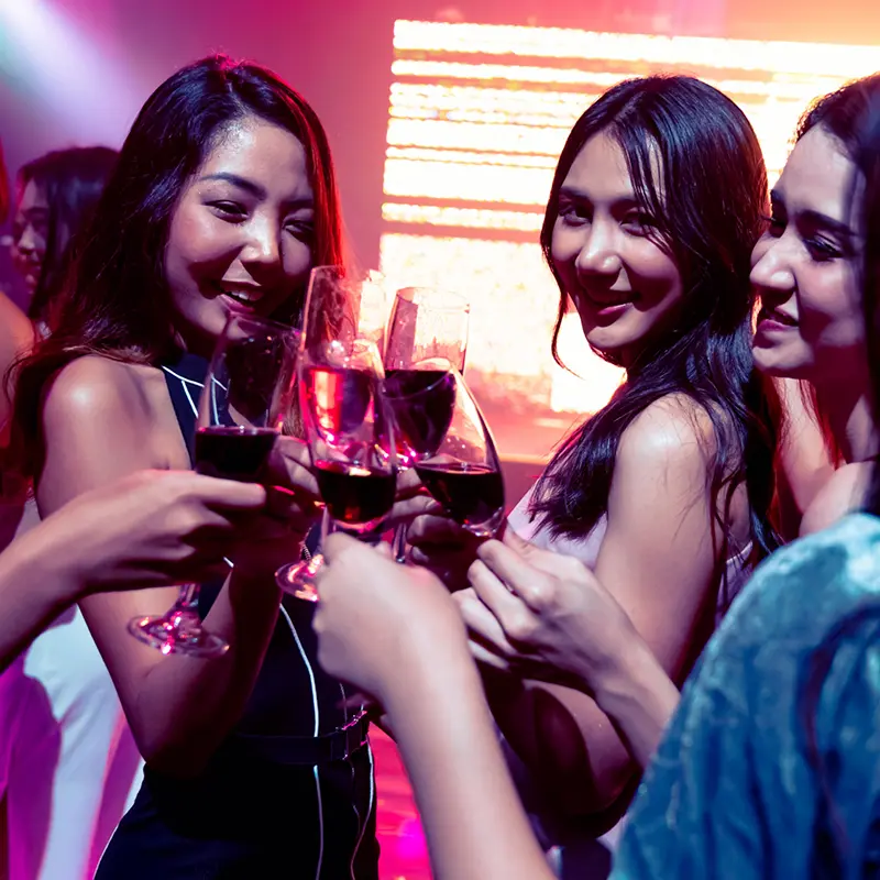 bespoke travel – women girl trips - hens night - birthday trip – VIP nightlife experiences - curated nightlife experiences - private nightlife concierge - Ho Chi Minh City – Elysian Escapades